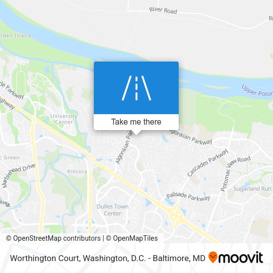 Worthington Court map