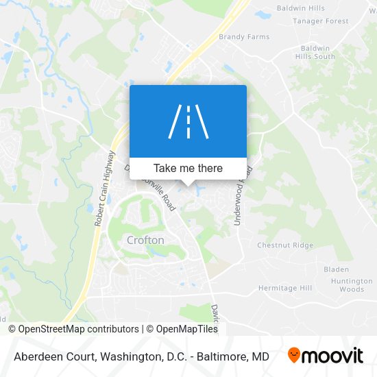 Aberdeen Court map