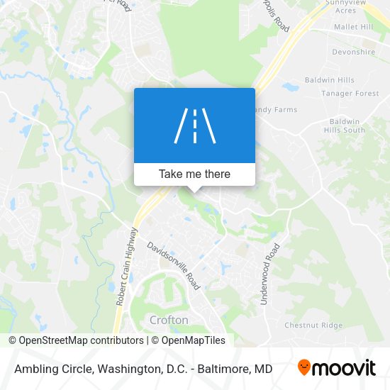 Ambling Circle map