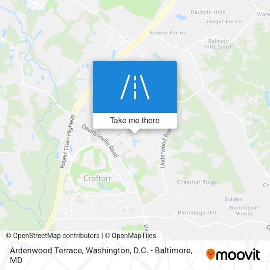 Mapa de Ardenwood Terrace