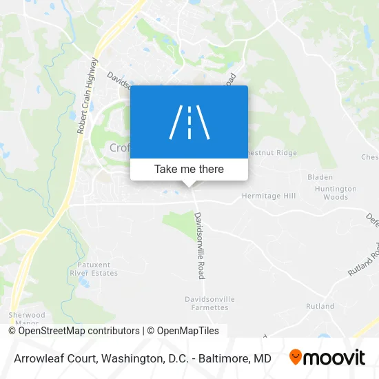 Arrowleaf Court map