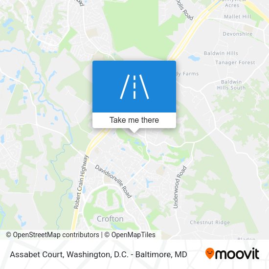 Mapa de Assabet Court