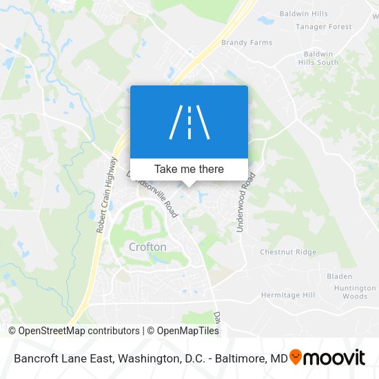 Bancroft Lane East map