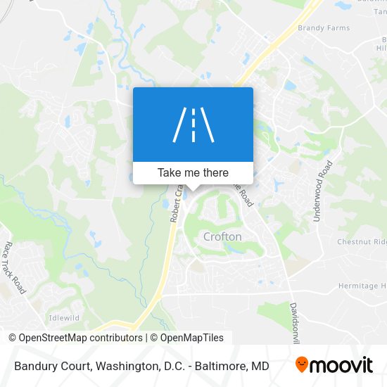 Bandury Court map