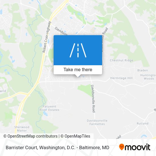 Barrister Court map