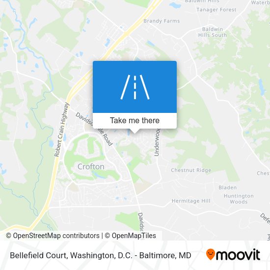 Bellefield Court map