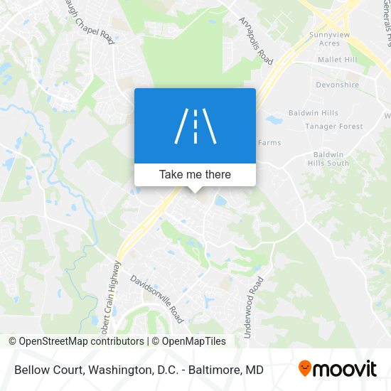 Bellow Court map
