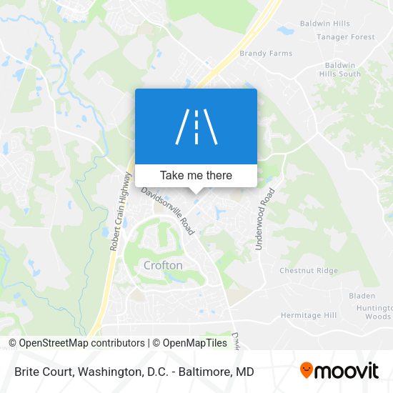 Brite Court map