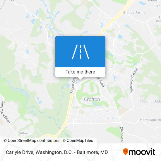 Mapa de Carlyle Drive