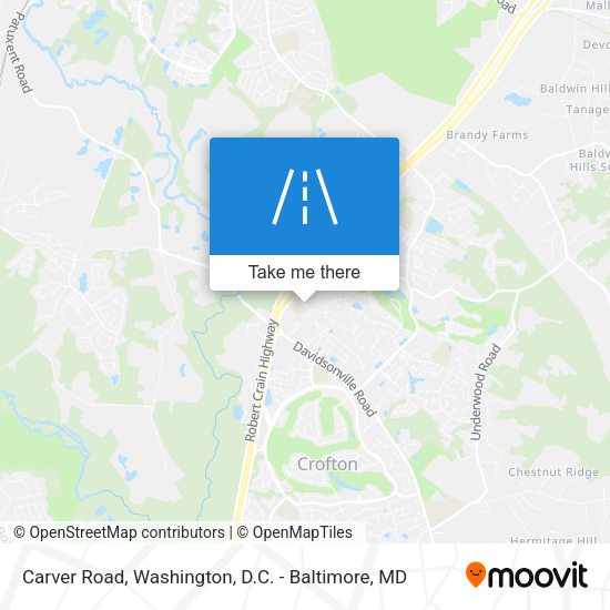 Mapa de Carver Road