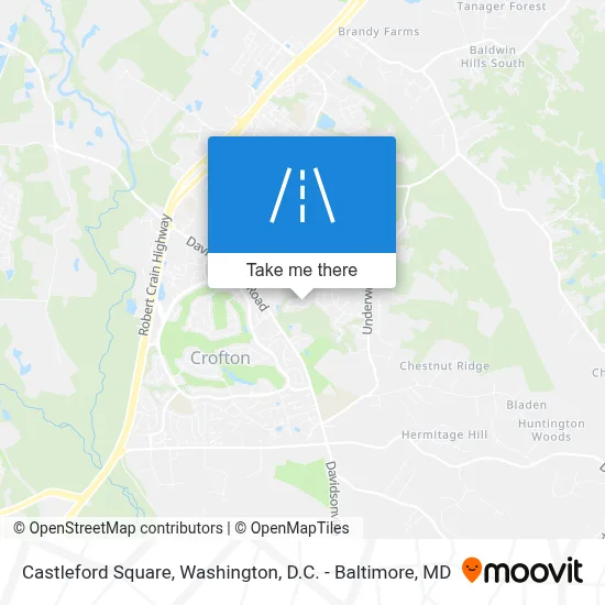 Castleford Square map