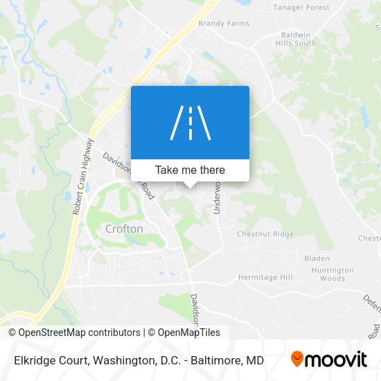Elkridge Court map