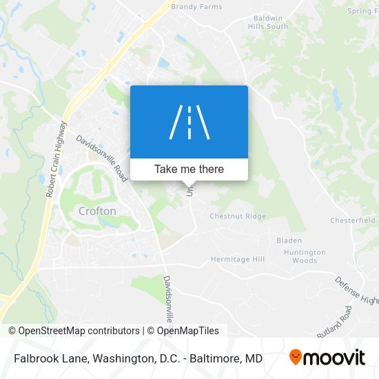 Falbrook Lane map