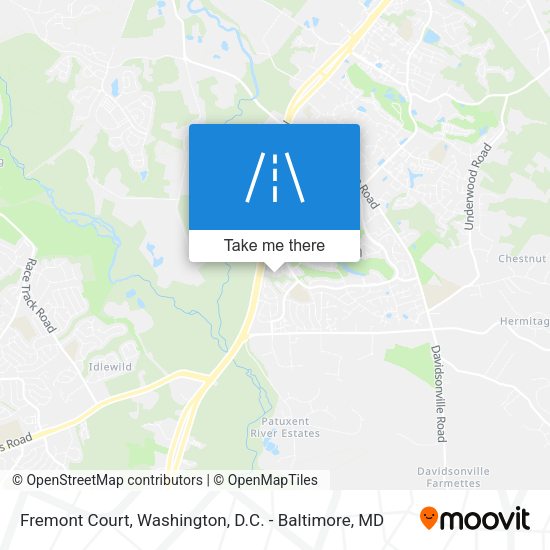 Fremont Court map