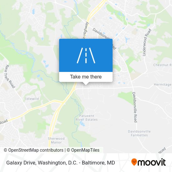 Galaxy Drive map