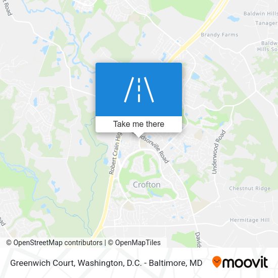 Greenwich Court map