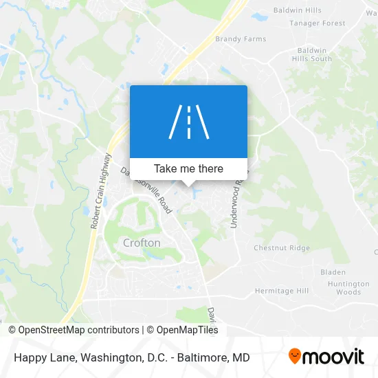 Happy Lane map