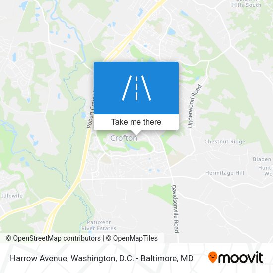 Harrow Avenue map