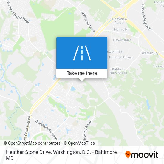 Mapa de Heather Stone Drive