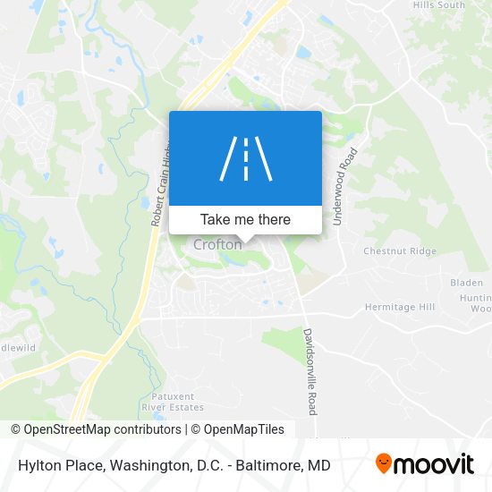 Hylton Place map