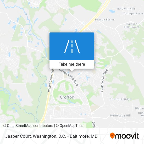 Jasper Court map