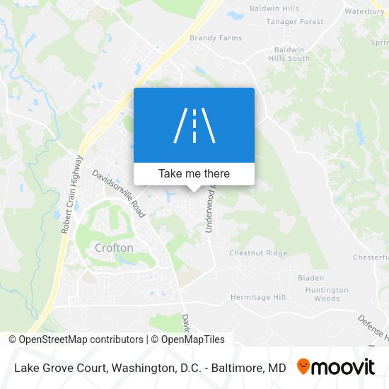 Lake Grove Court map