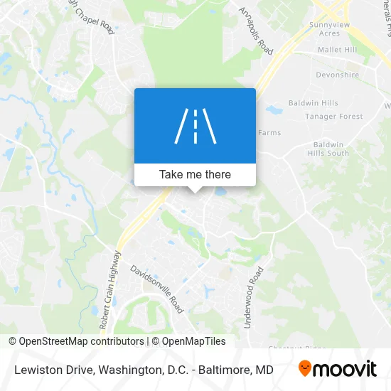 Lewiston Drive map