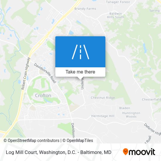 Log Mill Court map