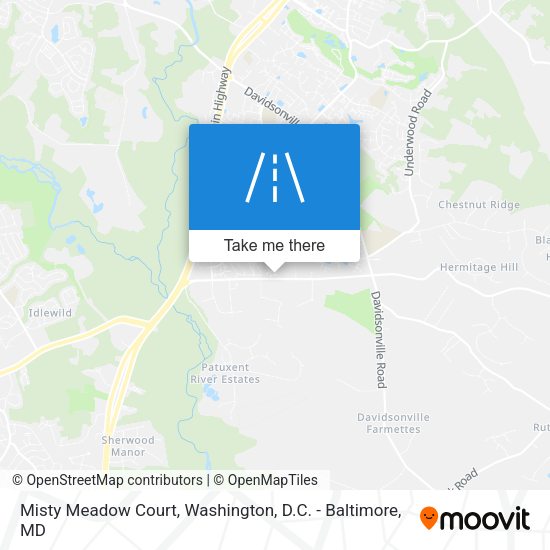 Mapa de Misty Meadow Court