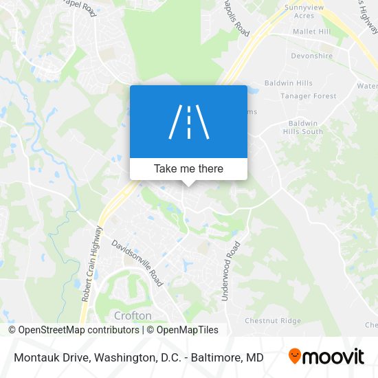 Mapa de Montauk Drive