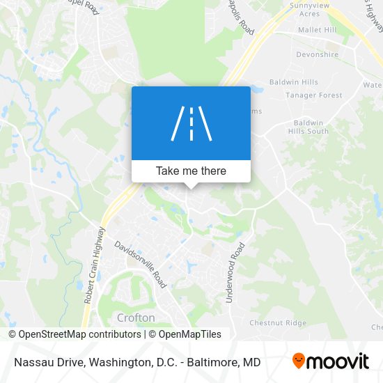 Nassau Drive map
