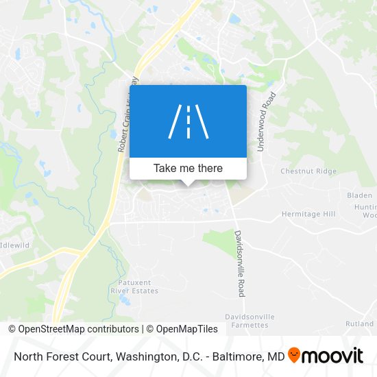 North Forest Court map