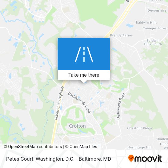 Petes Court map