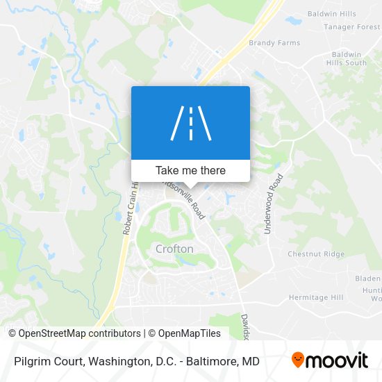 Pilgrim Court map
