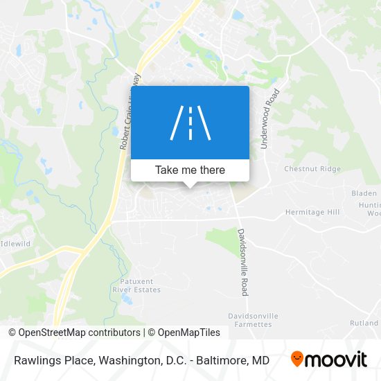 Rawlings Place map