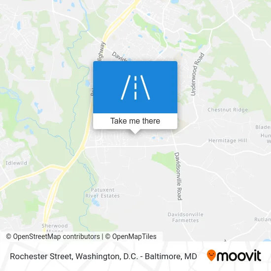 Rochester Street map