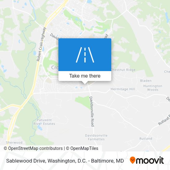 Mapa de Sablewood Drive