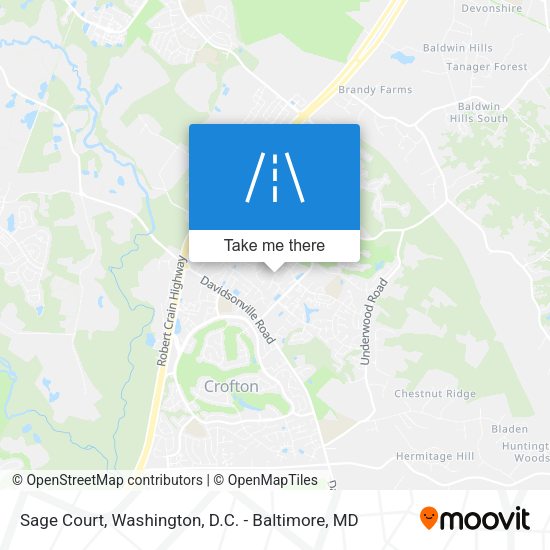 Sage Court map