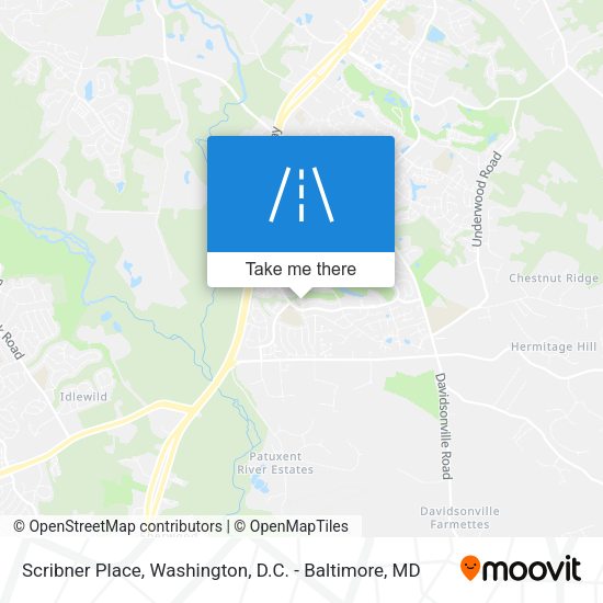 Scribner Place map