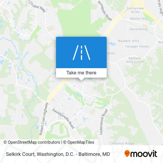Selkirk Court map