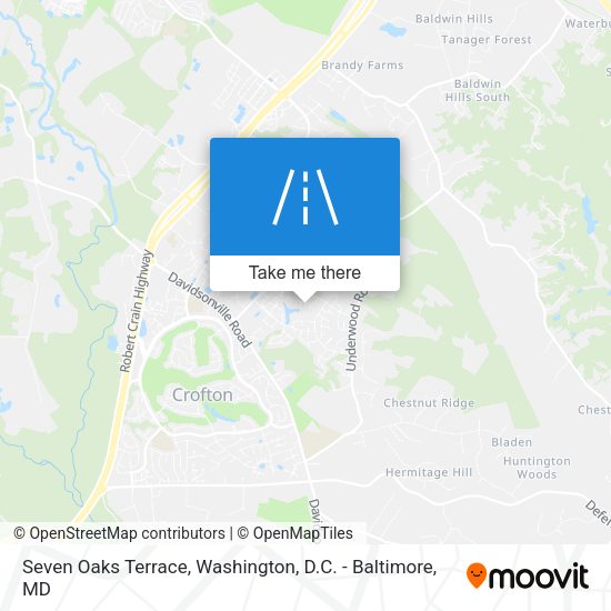 Seven Oaks Terrace map