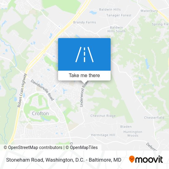 Stoneham Road map