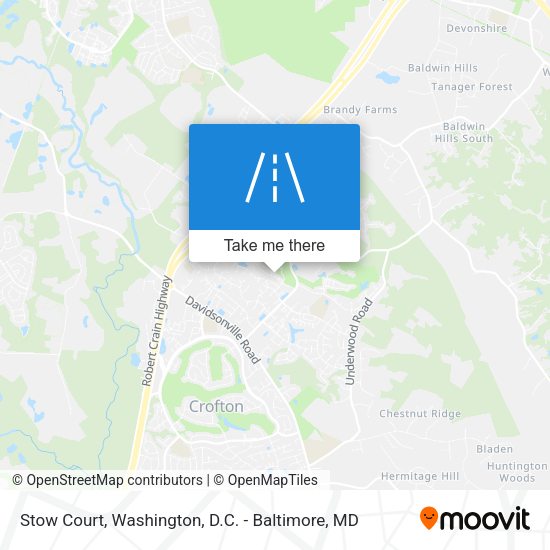 Mapa de Stow Court