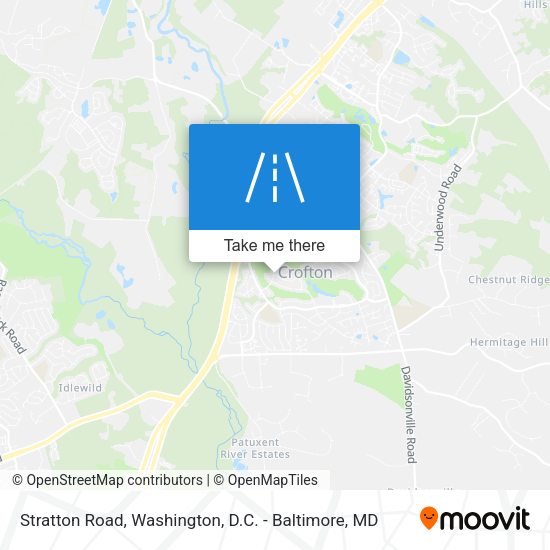 Stratton Road map