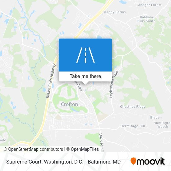 Supreme Court map