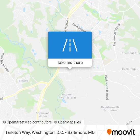 Mapa de Tarleton Way