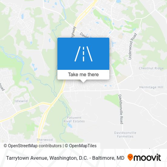 Tarrytown Avenue map