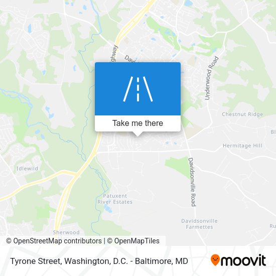 Tyrone Street map