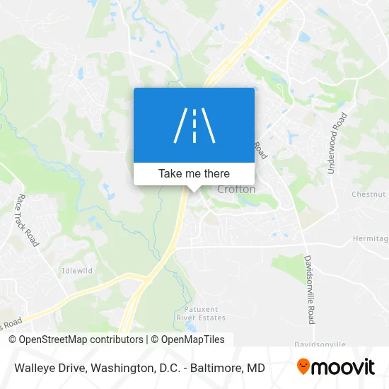 Walleye Drive map