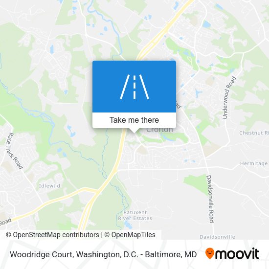 Woodridge Court map
